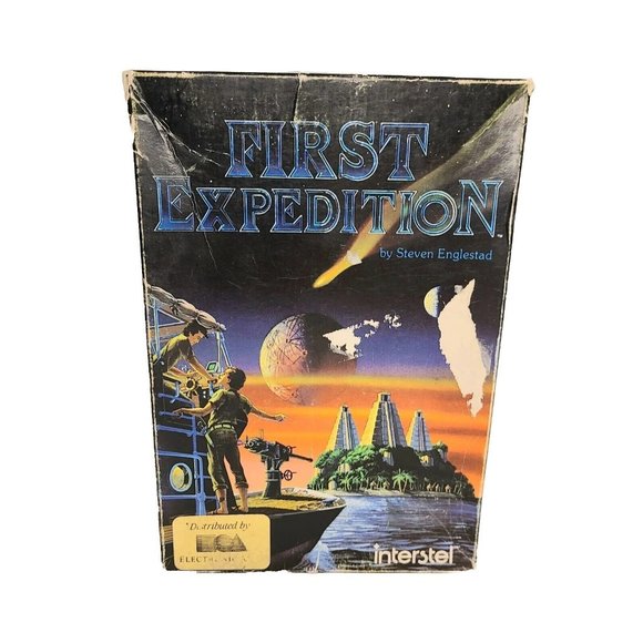 First Expedition by Interstel Corp IBM PC Computer Game With Inserts Floppy Disc - Picture 2 of 12